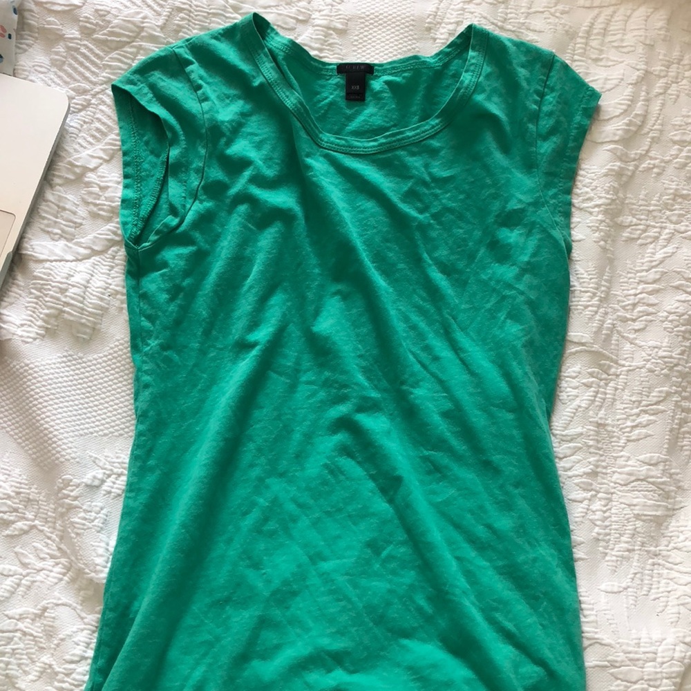 Green shirt
